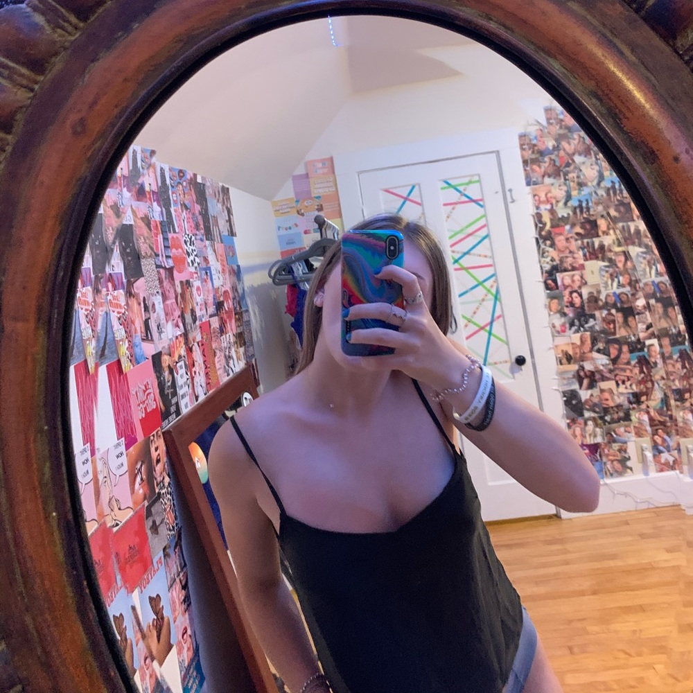 NWOT silk urban outfitters tank
